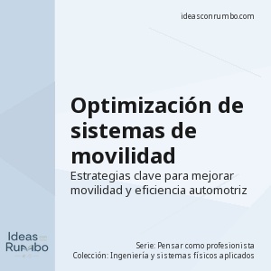 Optimización de sistemas de movilidad
