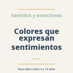 Colores que expresan sentimientos