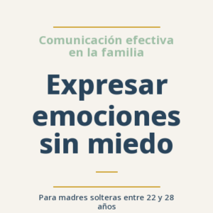 Expresar emociones sin miedo