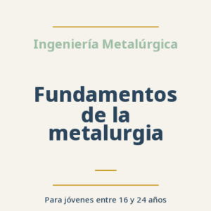 Fundamentos de la metalurgia