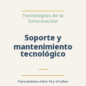 Soporte y mantenimiento tecnológico