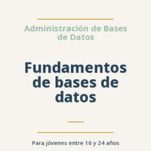Fundamentos de bases de datos