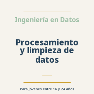 Procesamiento y limpieza de datos