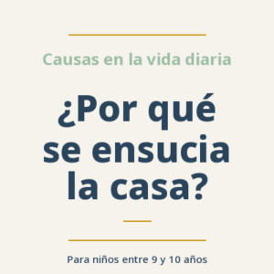 ¿Por qué se ensucia la casa?