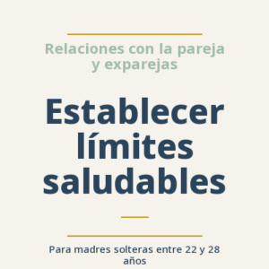 Establecer límites saludables