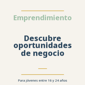Descubre oportunidades de negocio