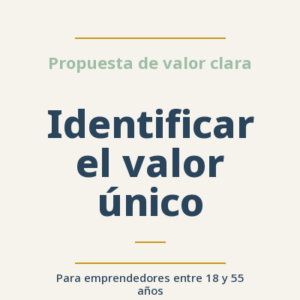 Identificar el valor único