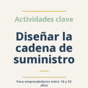 Diseñar la cadena de suministro