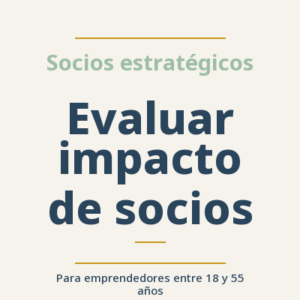 Evaluar impacto de socios
