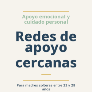 Redes de apoyo cercanas