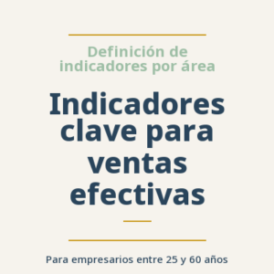 Indicadores clave para ventas efectivas