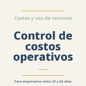 Control de costos operativos